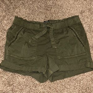green shorts